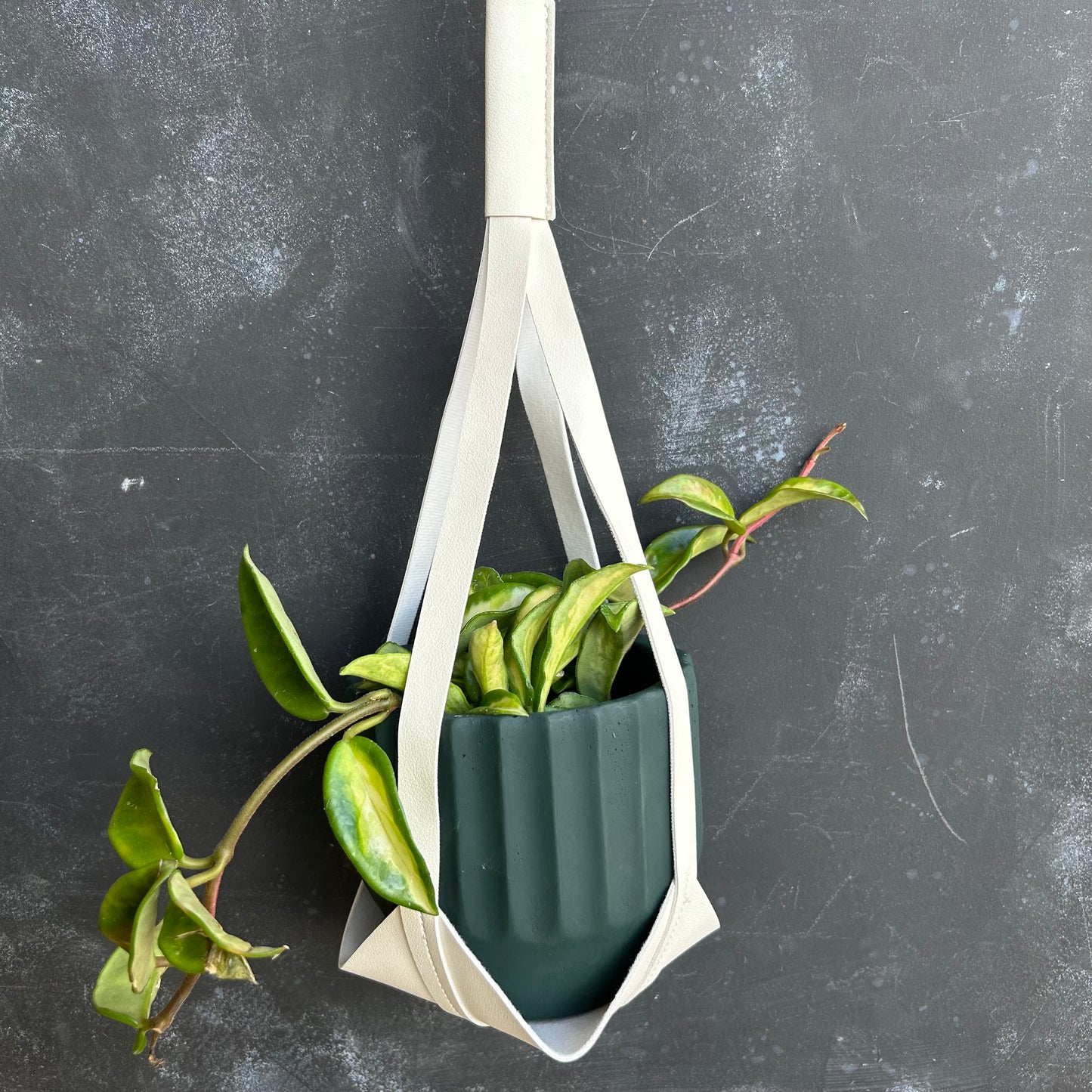 Faux Leather Pot Hanger