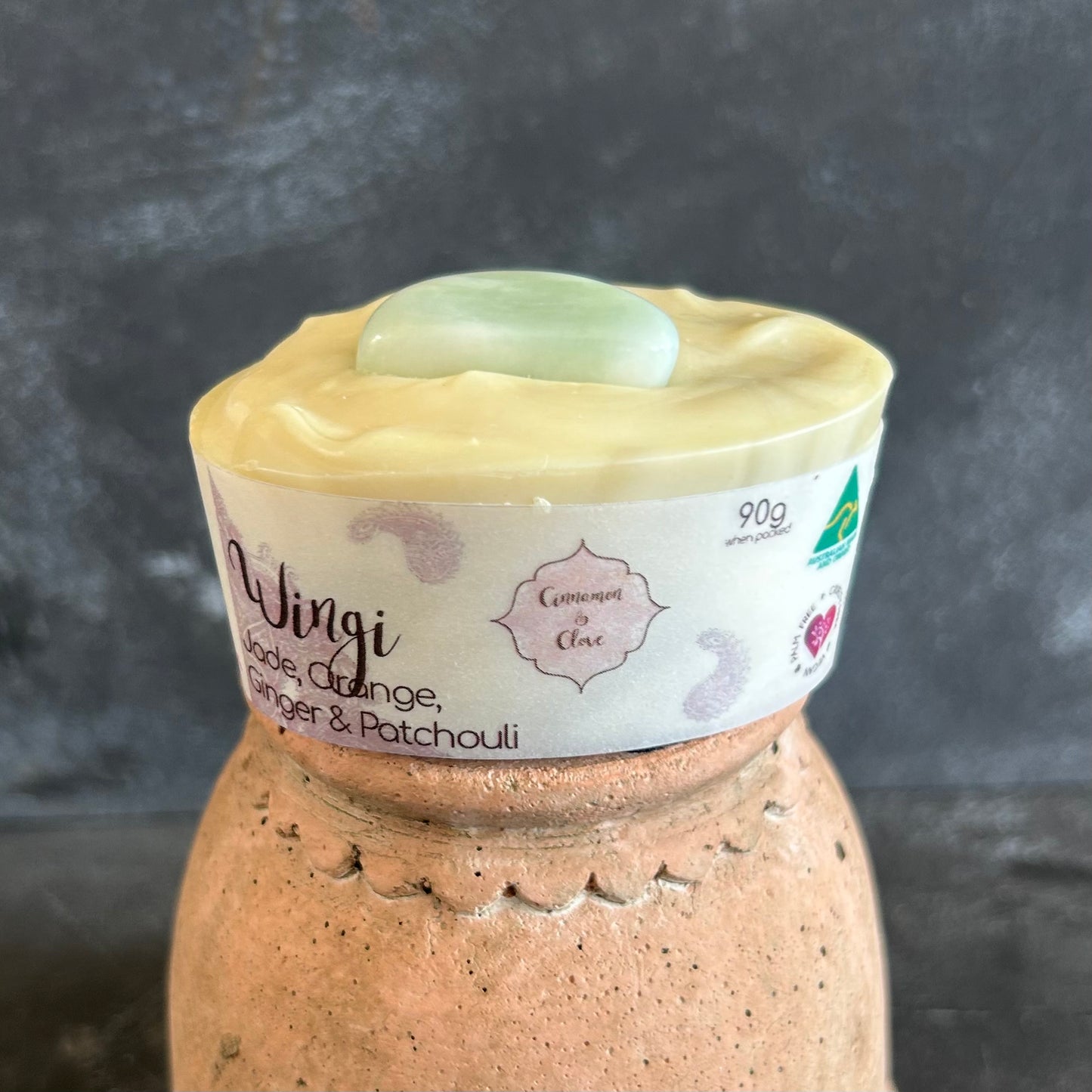 Wingi Soap with Jade by Cinnamon & Clove