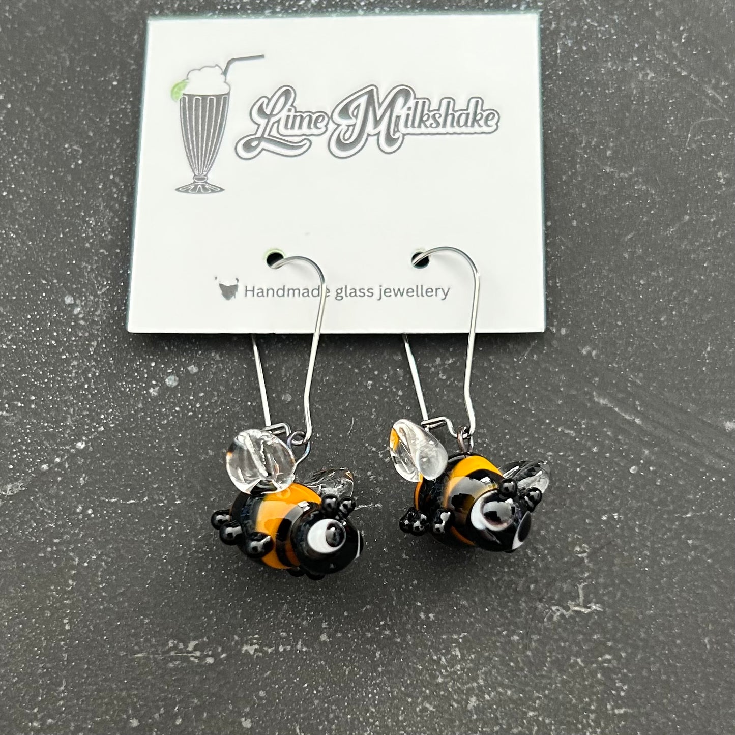 Bee Earrings by Lime Milkshake