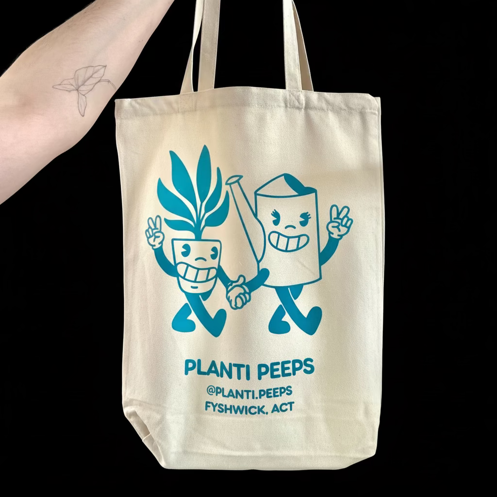 Planti Peeps Canvas Tote