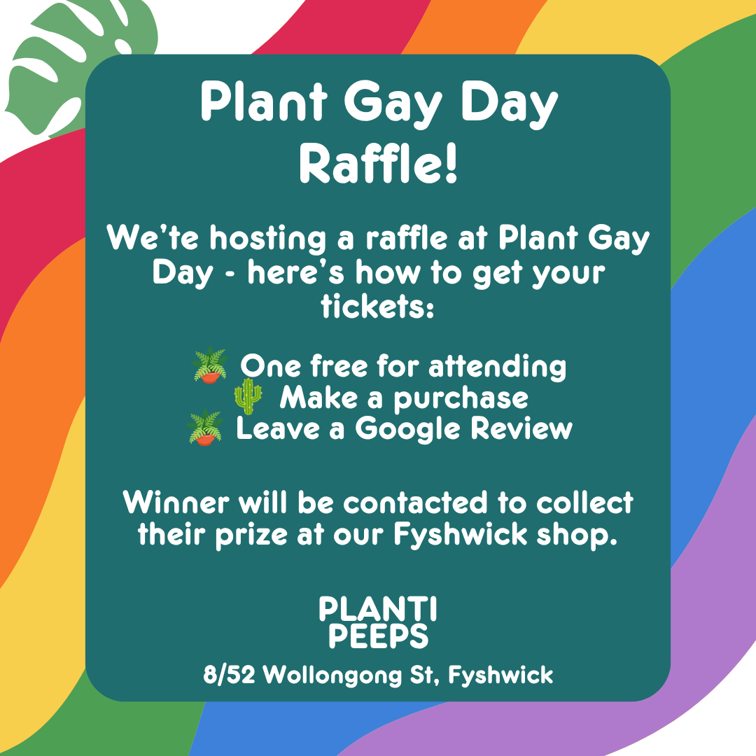 Plant Gay Day - Free Event 20/6 12pm-5pm