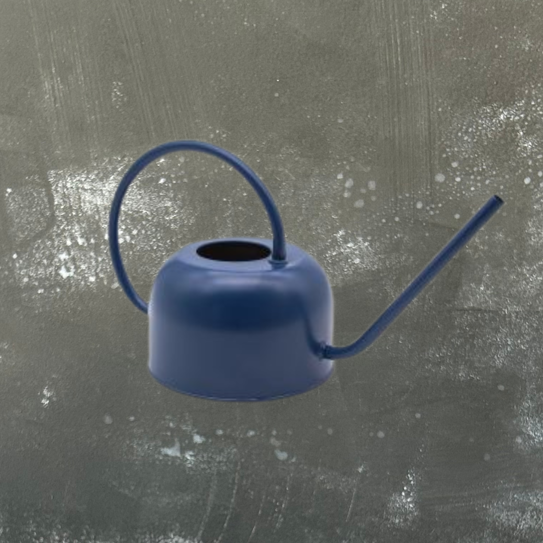1L Metal Watering Can - Assorted Colours