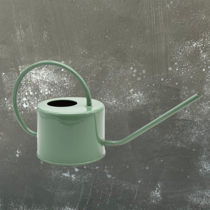 1L Metal Watering Can - Assorted Colours