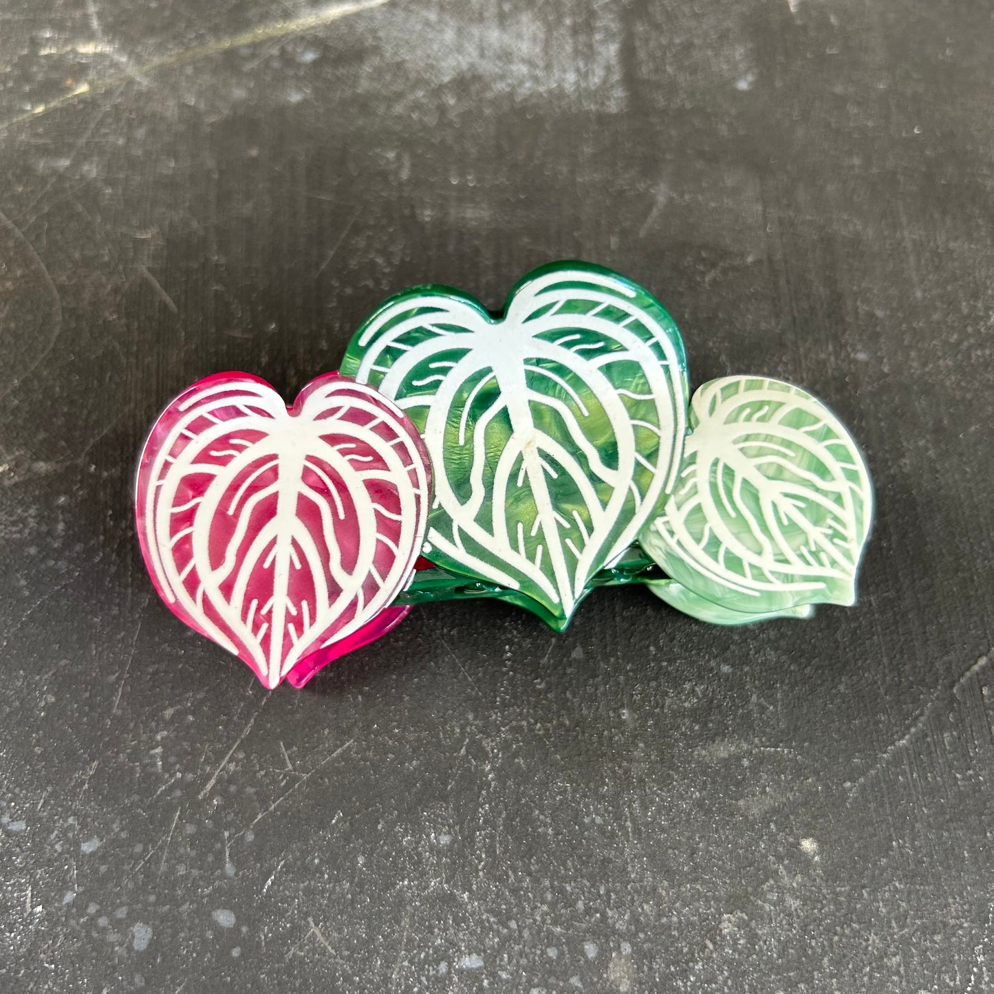 Foliage Hair Claw Clips
