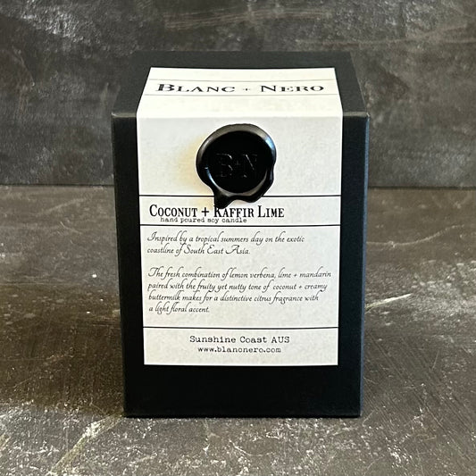 Coconut + Kaffir Lime Candle by Blanc + Nero