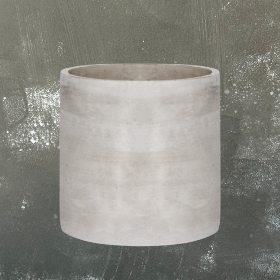 Cement Cylinder Planter - 14cm