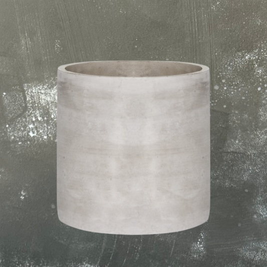 Cement Cylinder Planter - 14cm