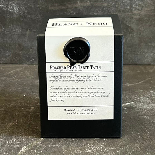 Poached Pear Tarte Tatin Candle by Blanc + Nero
