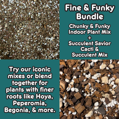 Fine & Funky Mix Bundle - Finer Grit for Finer Roots (POSTAL DELIVERY)