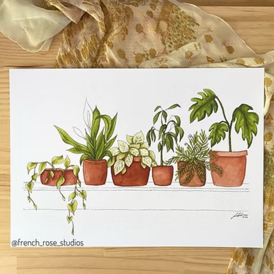 Watercolour Workshop with French Rose Studios