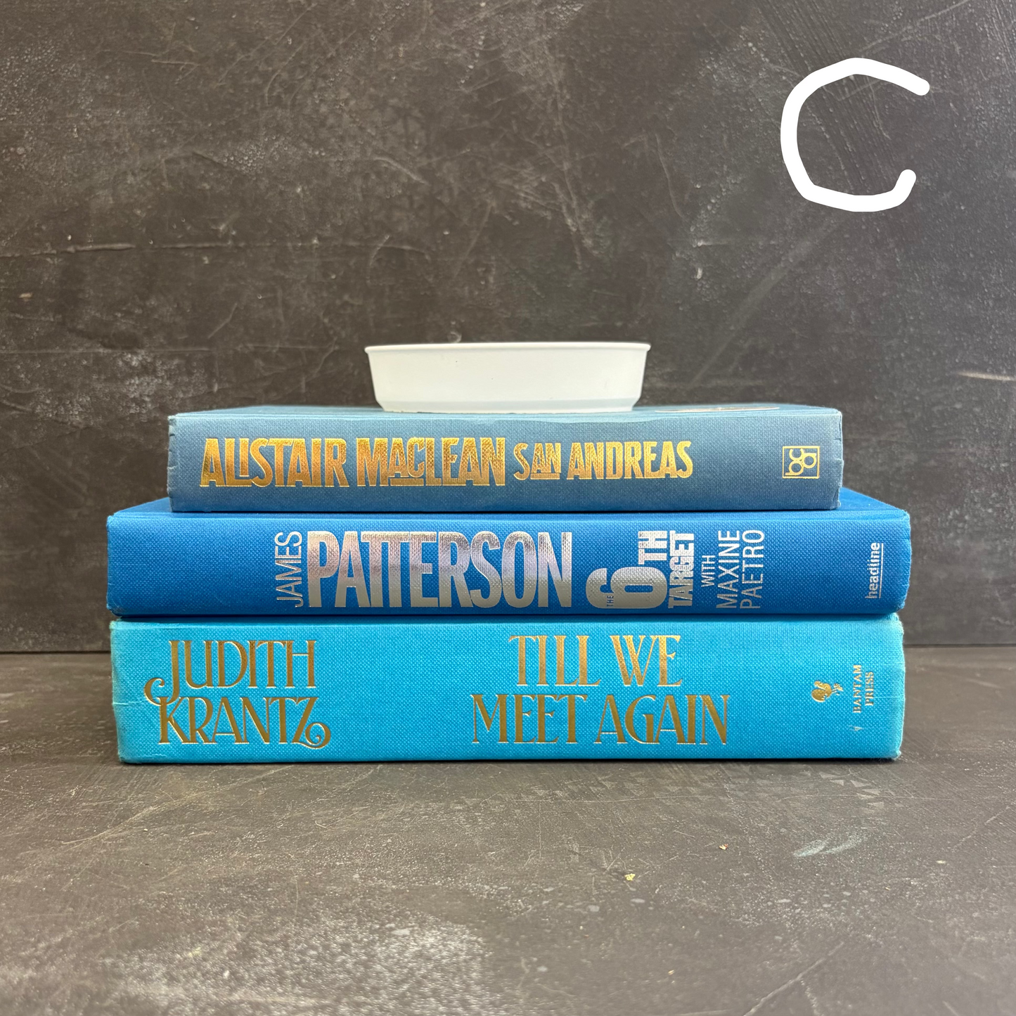 Book Stack Planter