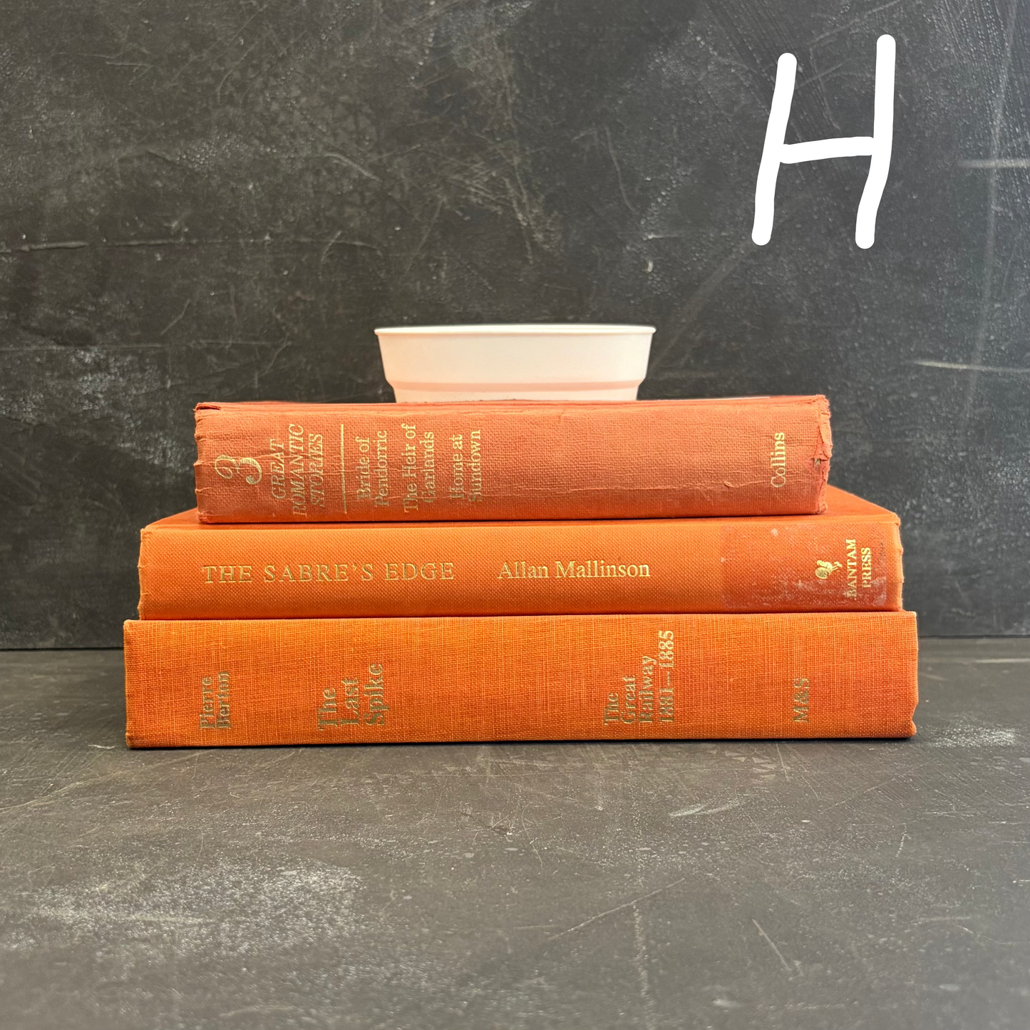 Book Stack Planter