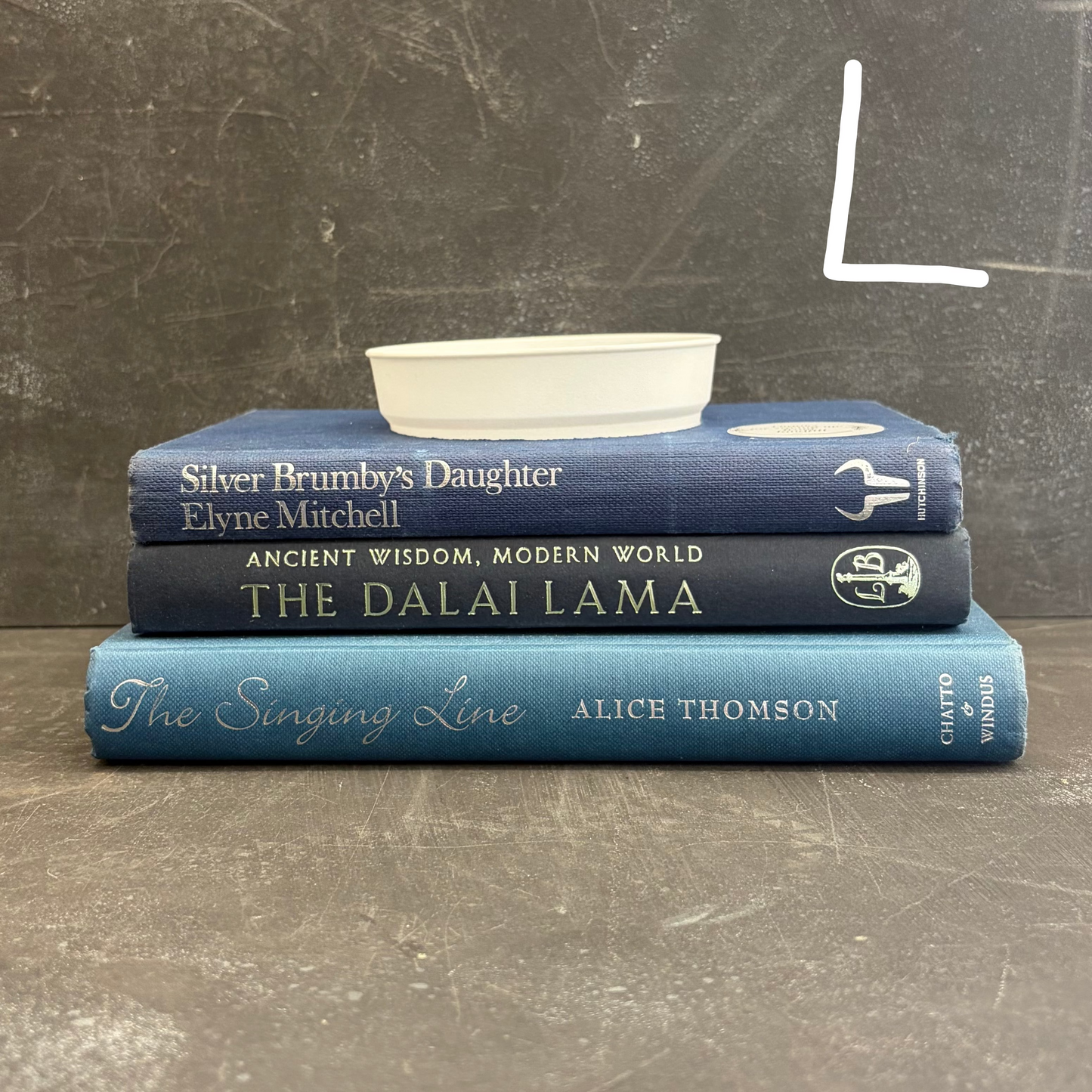 Book Stack Planter