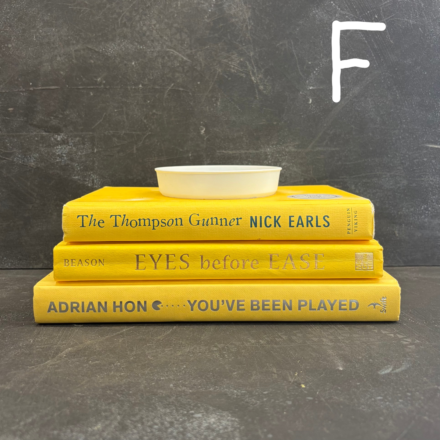 Book Stack Planter
