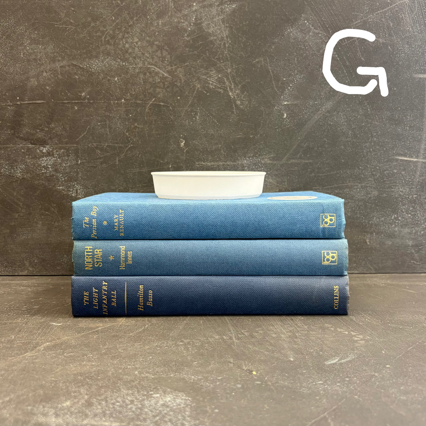 Book Stack Planter