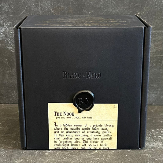 The Nook Candle by Blanc + Nero