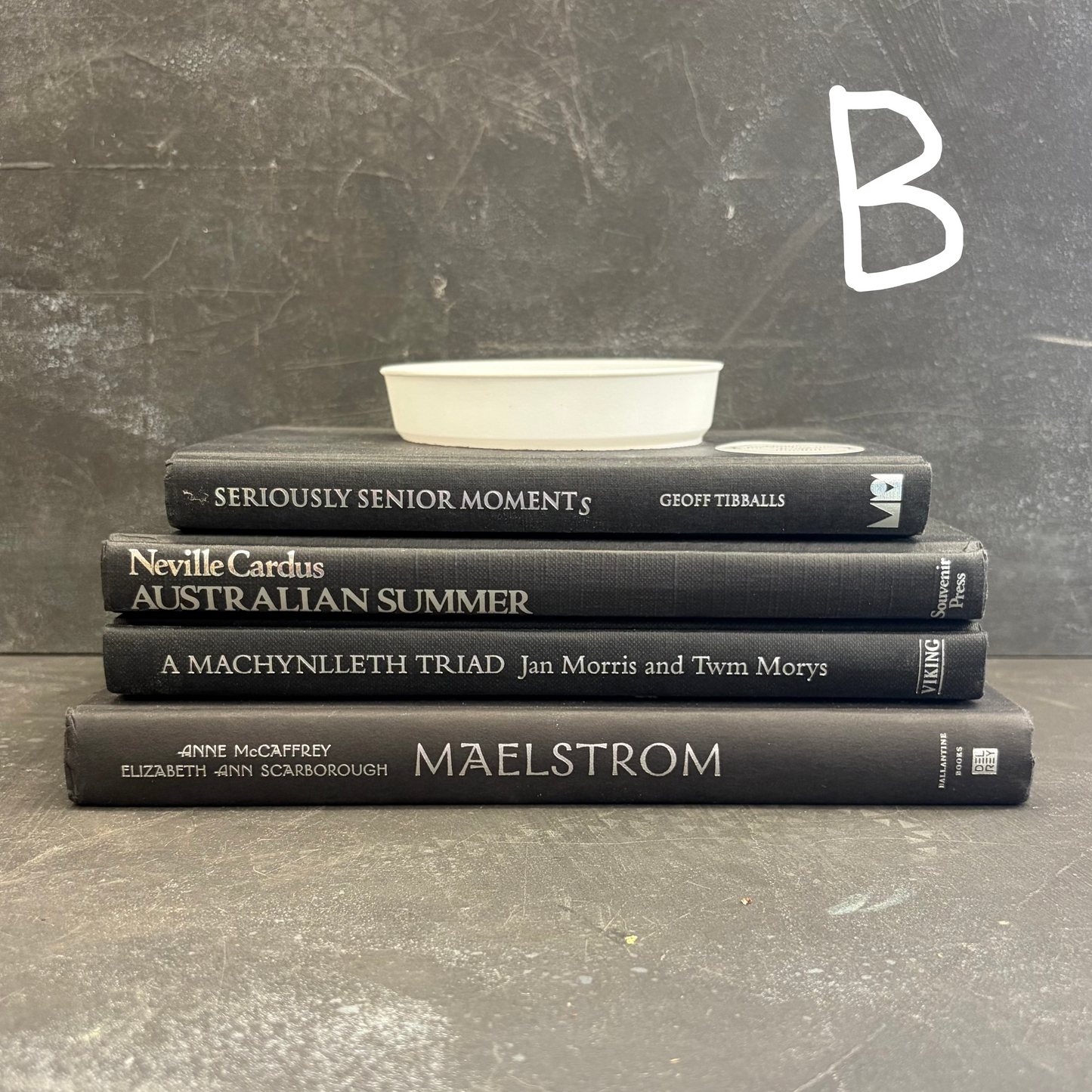 Book Stack Planter
