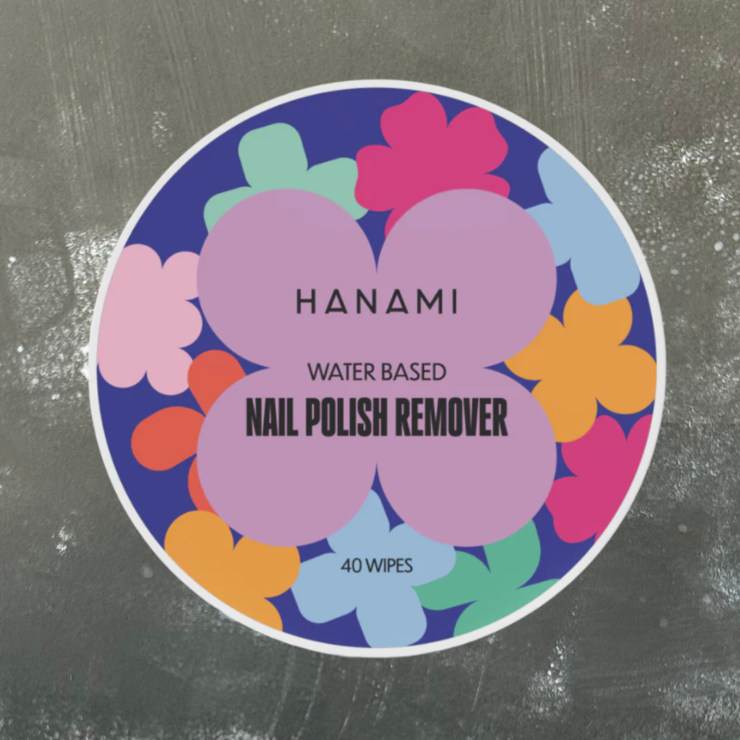 Water Based Nail Polish Remover Wipes by Hanami