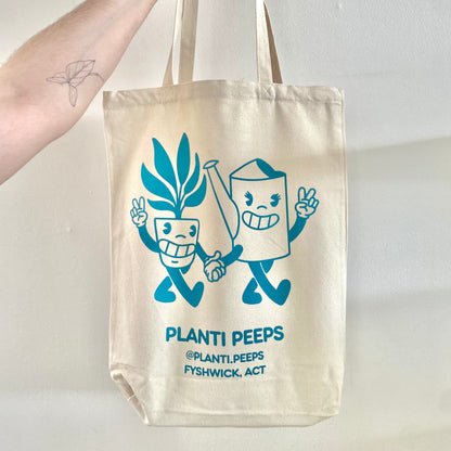Planti Peeps Canvas Tote