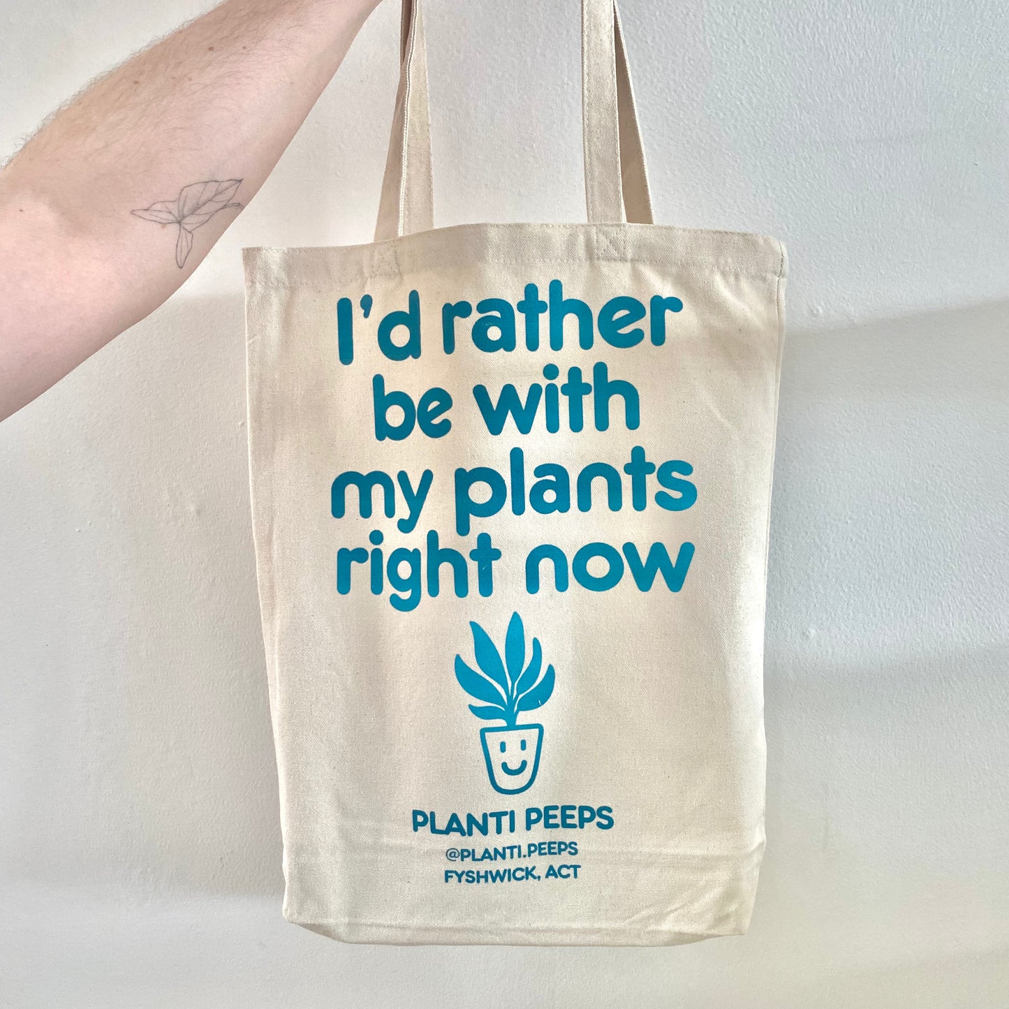 Planti Peeps Canvas Tote