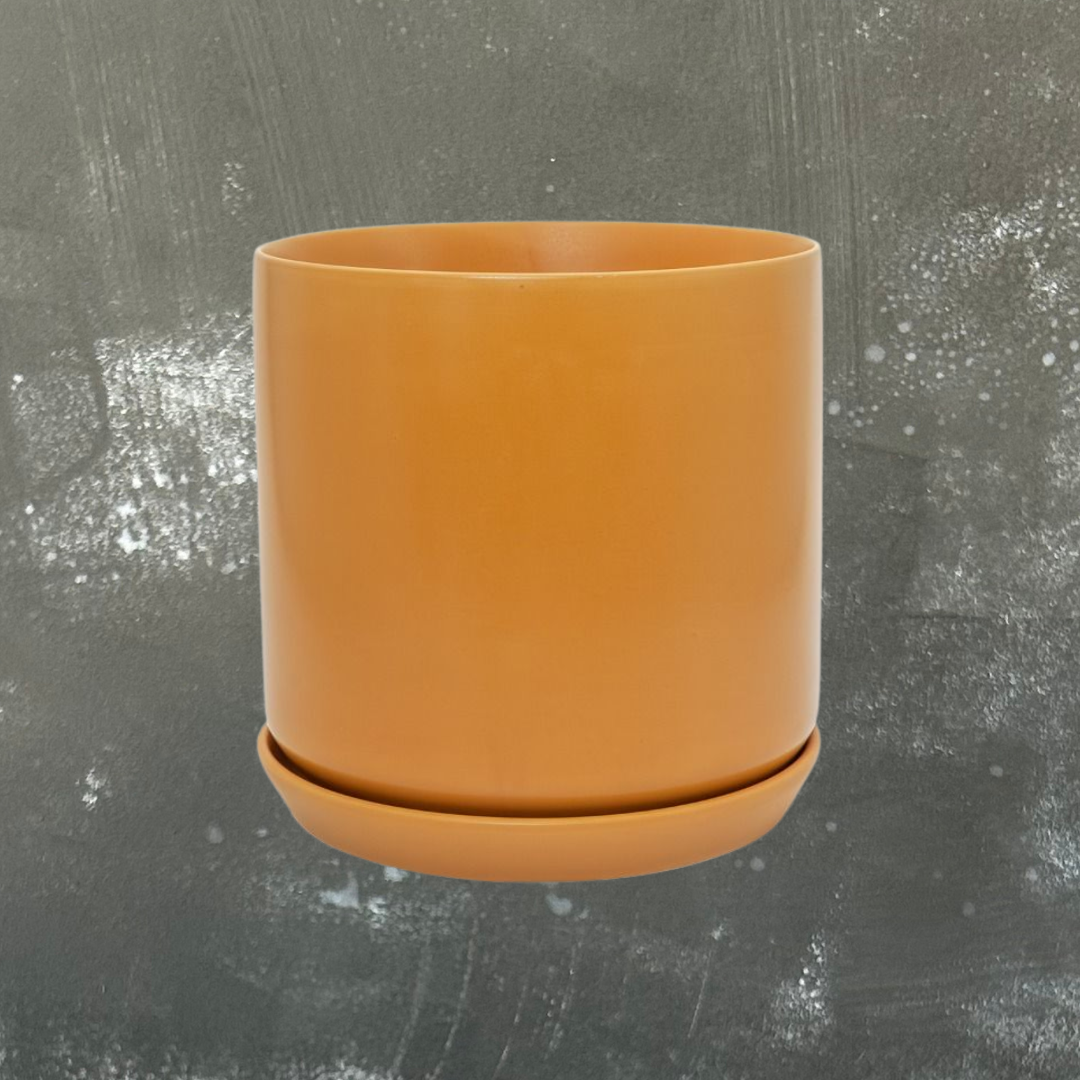 Oslo Plant Pot with Saucer - Large