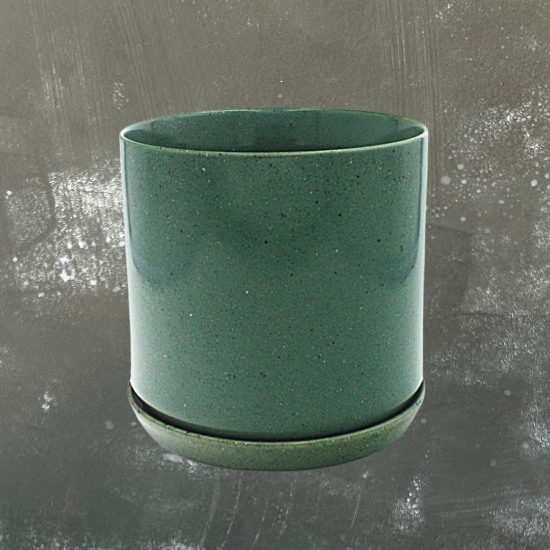 Oslo Plant Pot with Saucer - Large