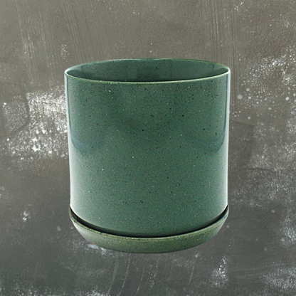 Oslo Plant Pot with Saucer - Large