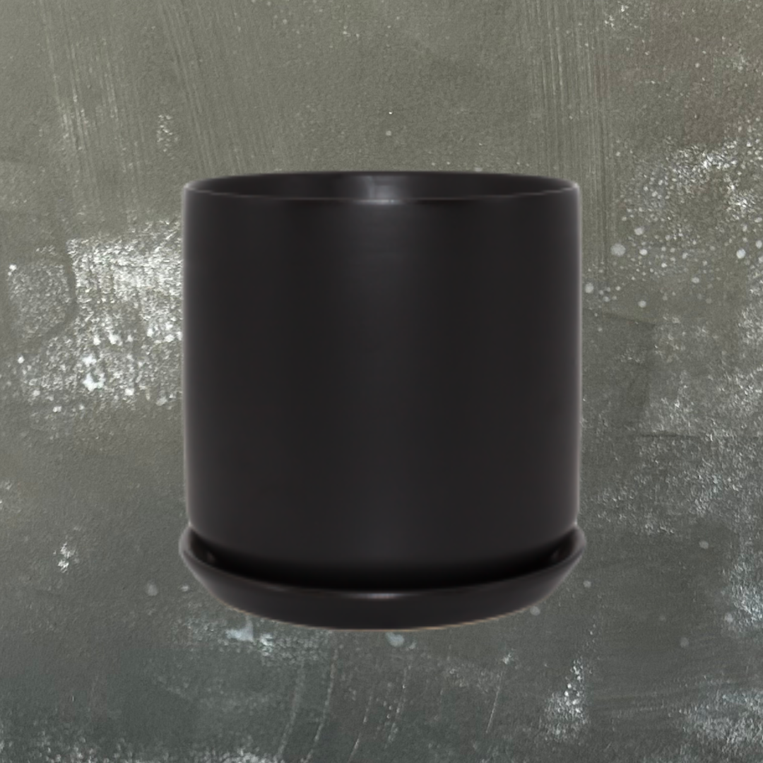 Oslo Plant Pot with Saucer - Large