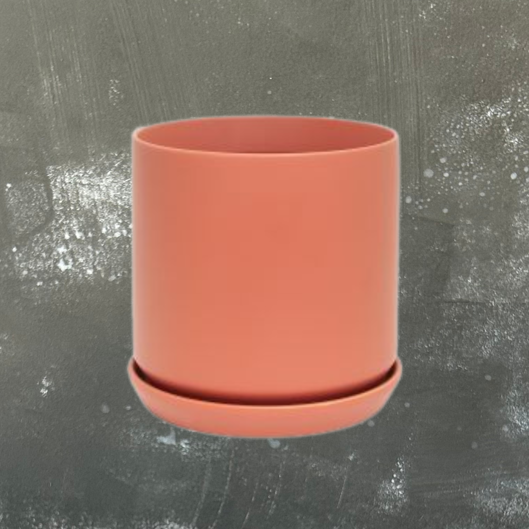 Oslo Plant Pot with Saucer - Large