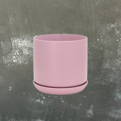 Oslo Plant Pot with Saucer - Medium