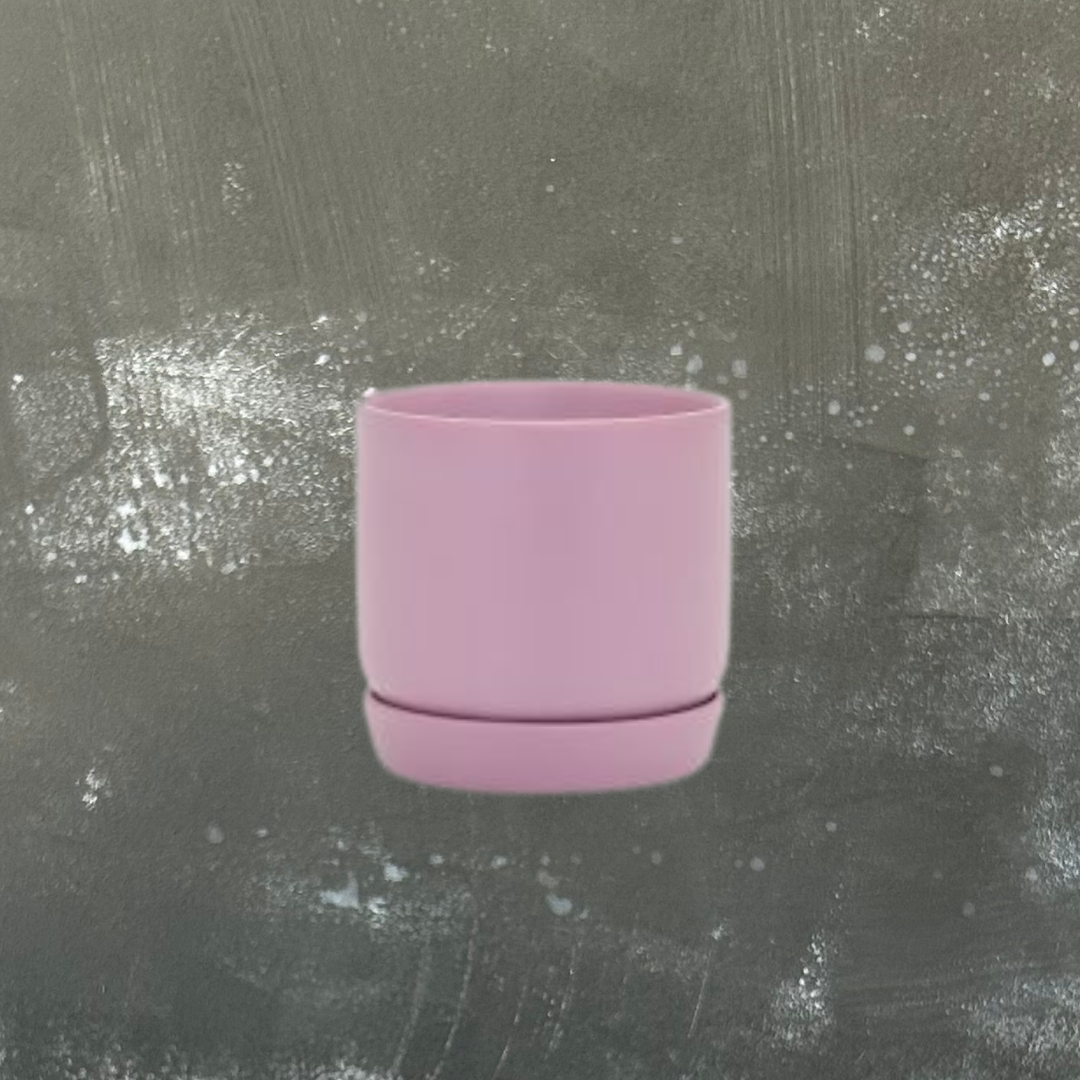 Oslo Plant Pot with Saucer - Mini