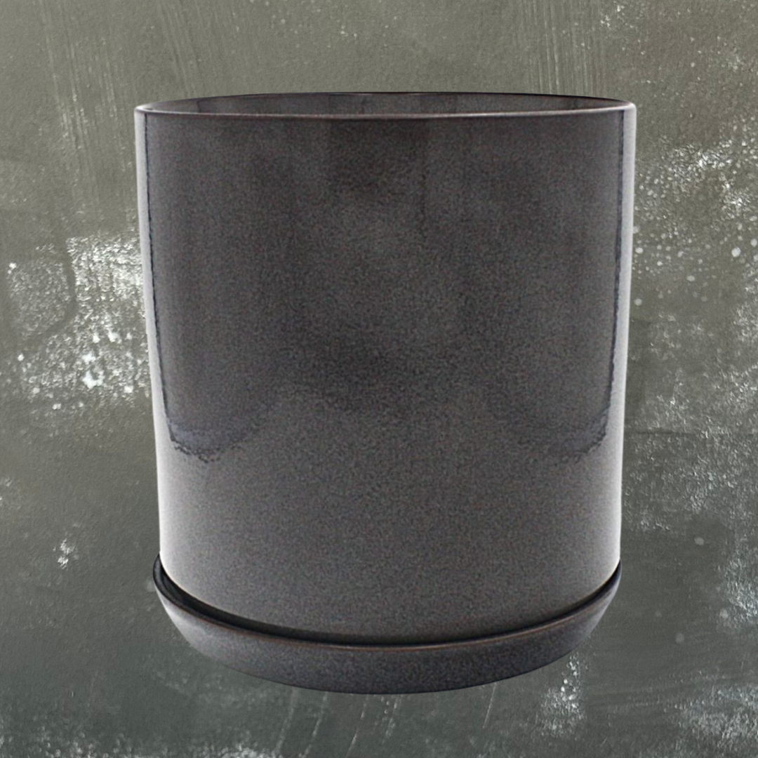 Oslo Plant Pot with Saucer - Extra Large