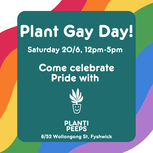 Plant Gay Day - Free Event 20/6 12pm-5pm