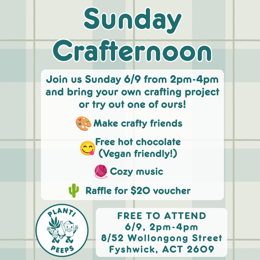 Sunday Crafternoon - Free Event 6/9 2pm-4pm