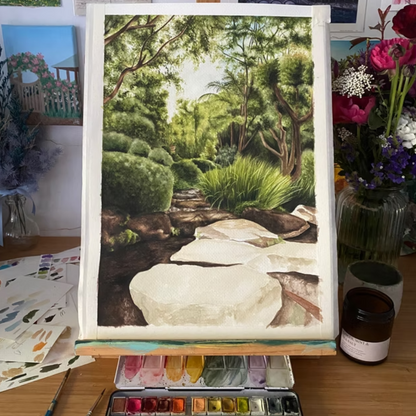 Watercolour Workshop with French Rose Studios