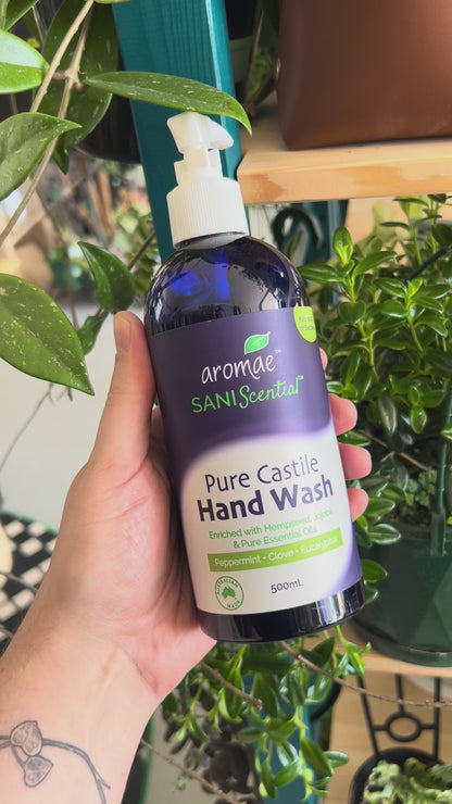 Peppermint Castile Soap 500mL - Prevent and treat leaf pests!